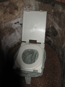 Toilet facilities at Seymour tower