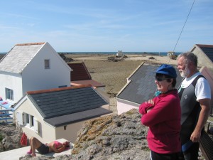 Ecrehous jwa 3 les Ecrehous looking NW towards le Blianque ille from the flag pole on la Marmotiere