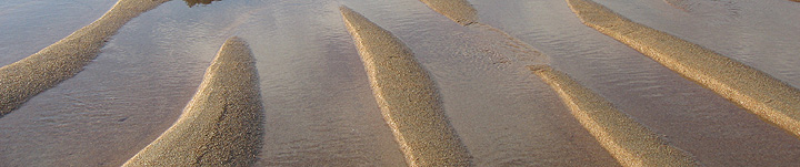 Sand bar on a walk to Icho tower